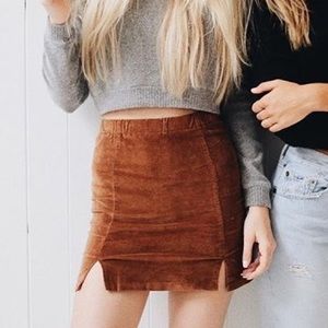 Suede Meana/raquel skirt
