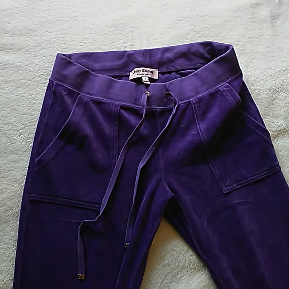 Purple Juicy Velour pants