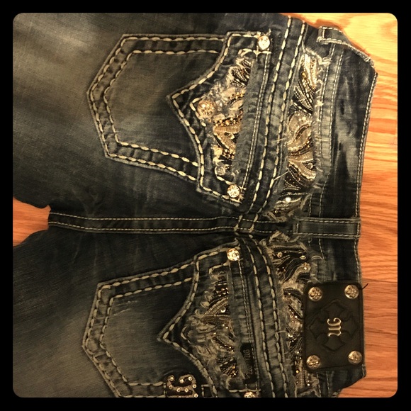 Miss Me Boot Cut Jeans - Picture 1 of 5