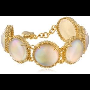 RARE Kendra Scott Ailee Bracelet Clear Iridescent