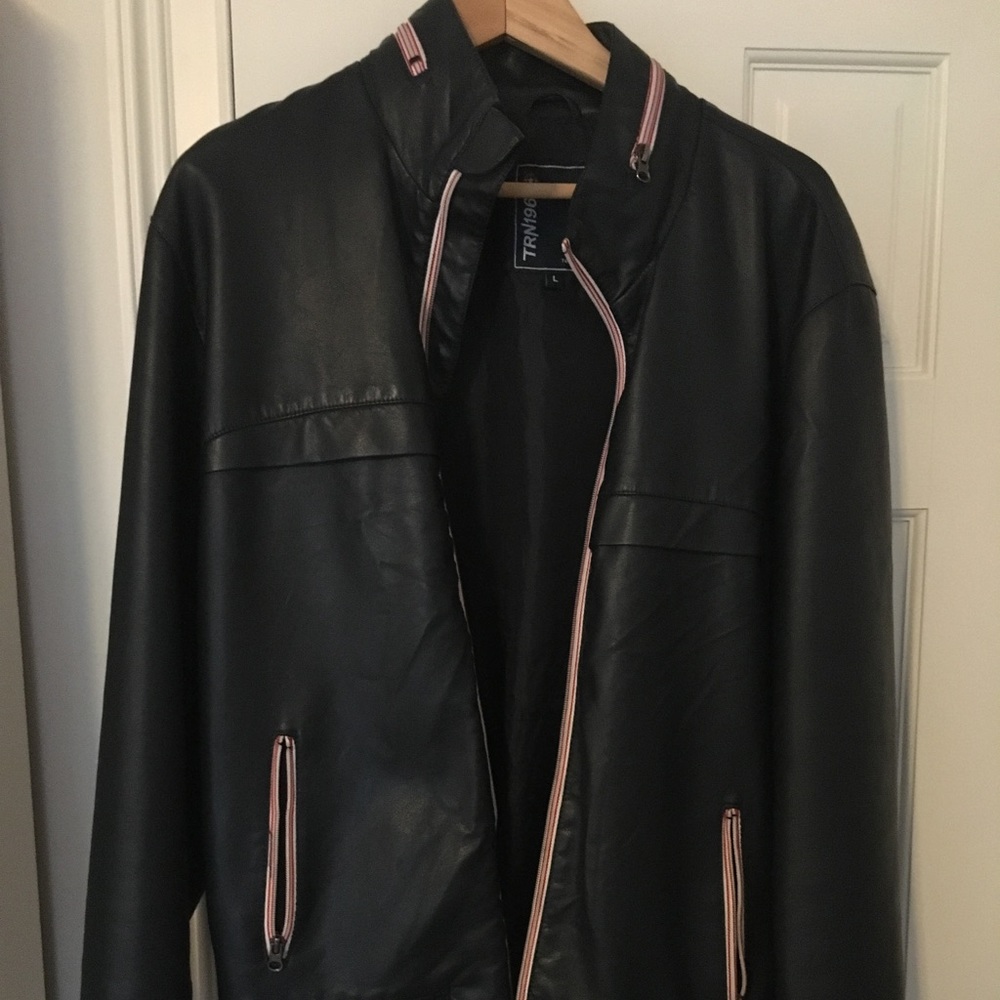 Faux Leather Jacket