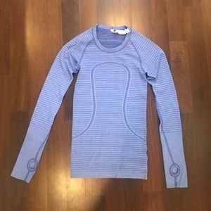 Lululemon blue swiftly tech long sleeve