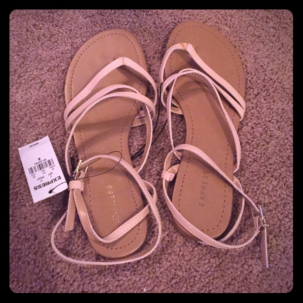 Strappy sandals, Size 6, Brand new
