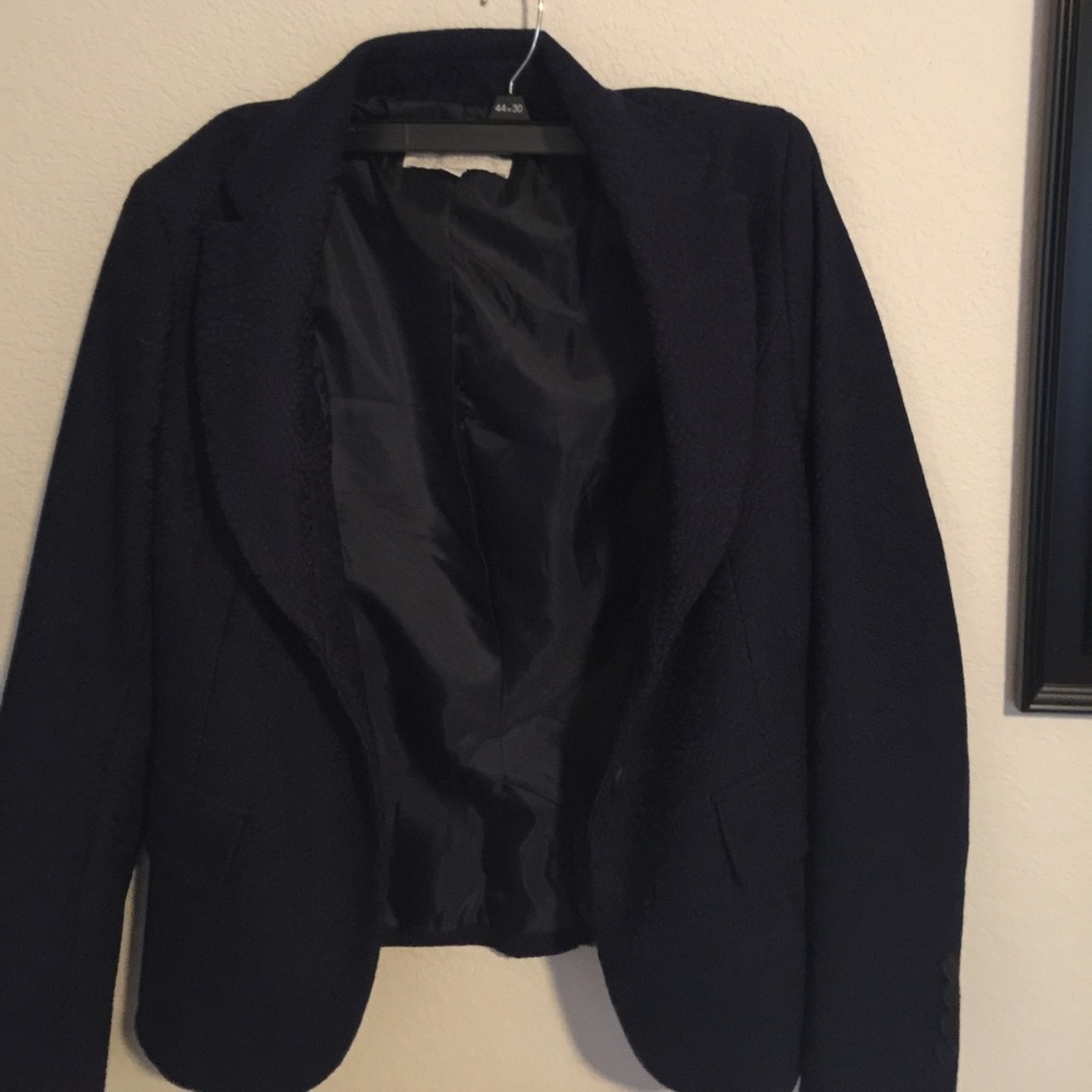 Navy blue blazer