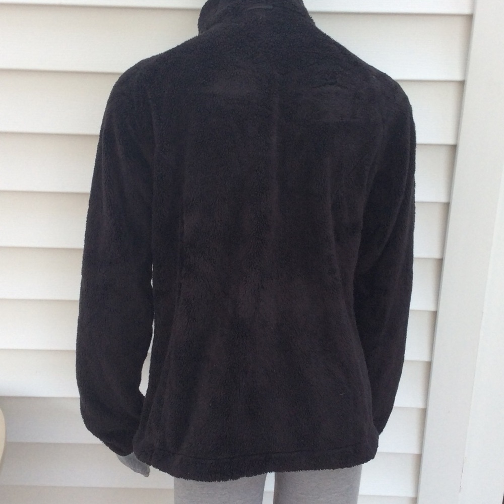 North face thick black fleece size S/P - Picture 4 of 6