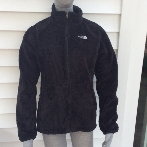 North face thick black fleece size S/P - Picture 3 of 6