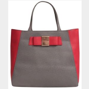 Red and Grey Bag NWOT