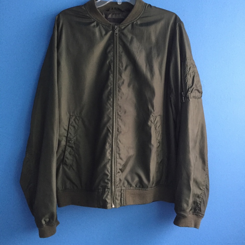 Uniqlo Green Bomber Jacket