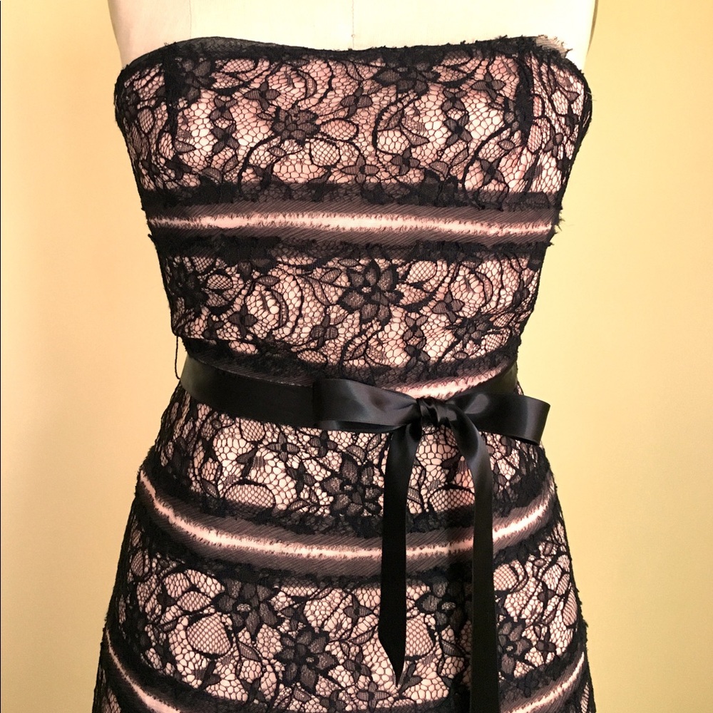 Strapless BCBG dress NWT