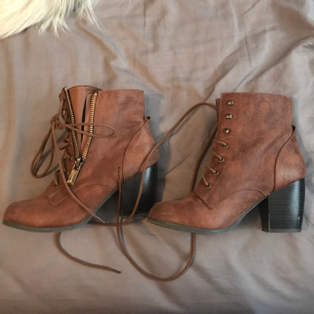 Brown boots