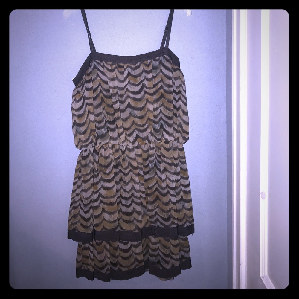 Spaghetti strap mini dress