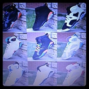 Air Jordan 7 Womens Sports Basket Shoes