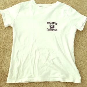 White cotton t-shirt