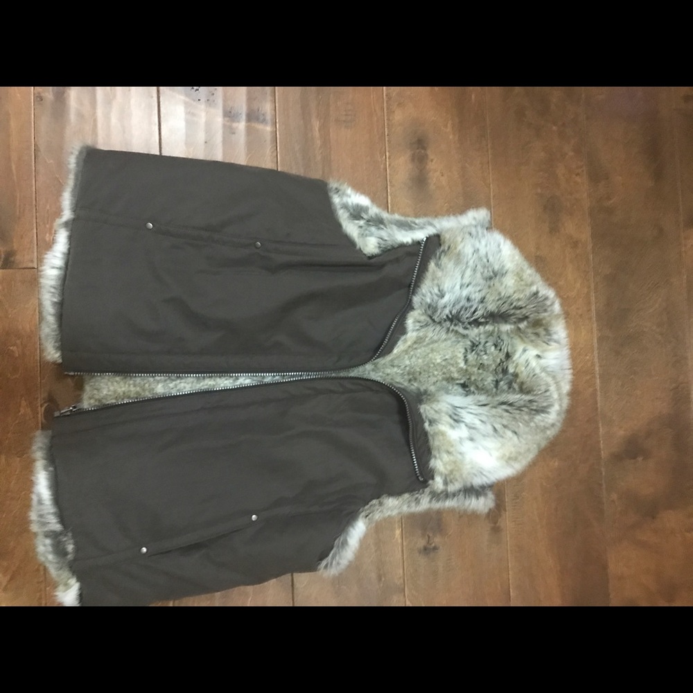 Faux Fur lined Vest