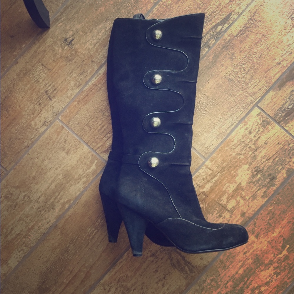 Suede Boots