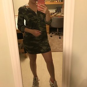 Camo blouse/dress