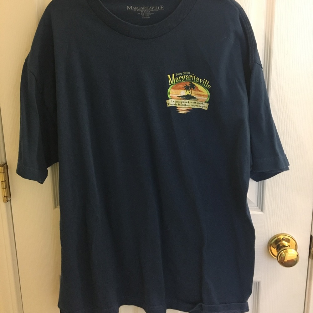 Size XL navy margaritaville shirt