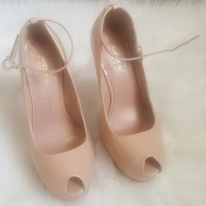 Open toe Andrea heels