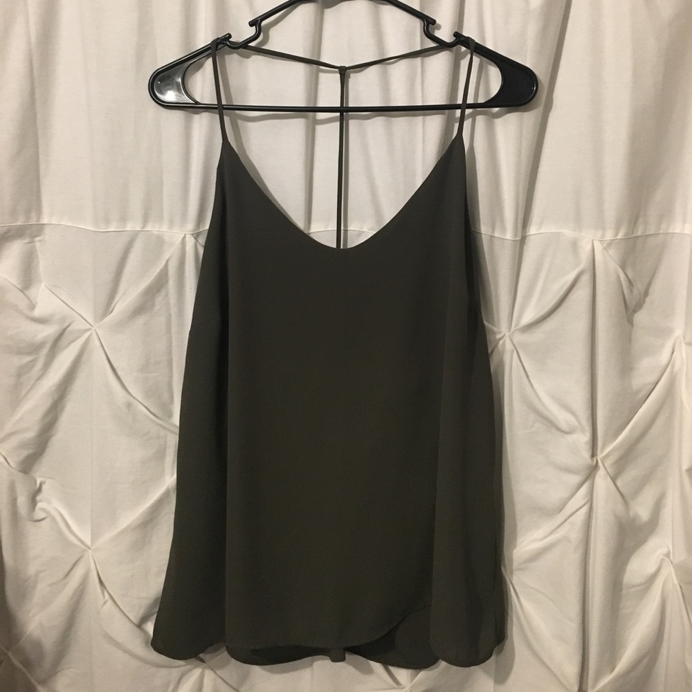 Olive Green Top