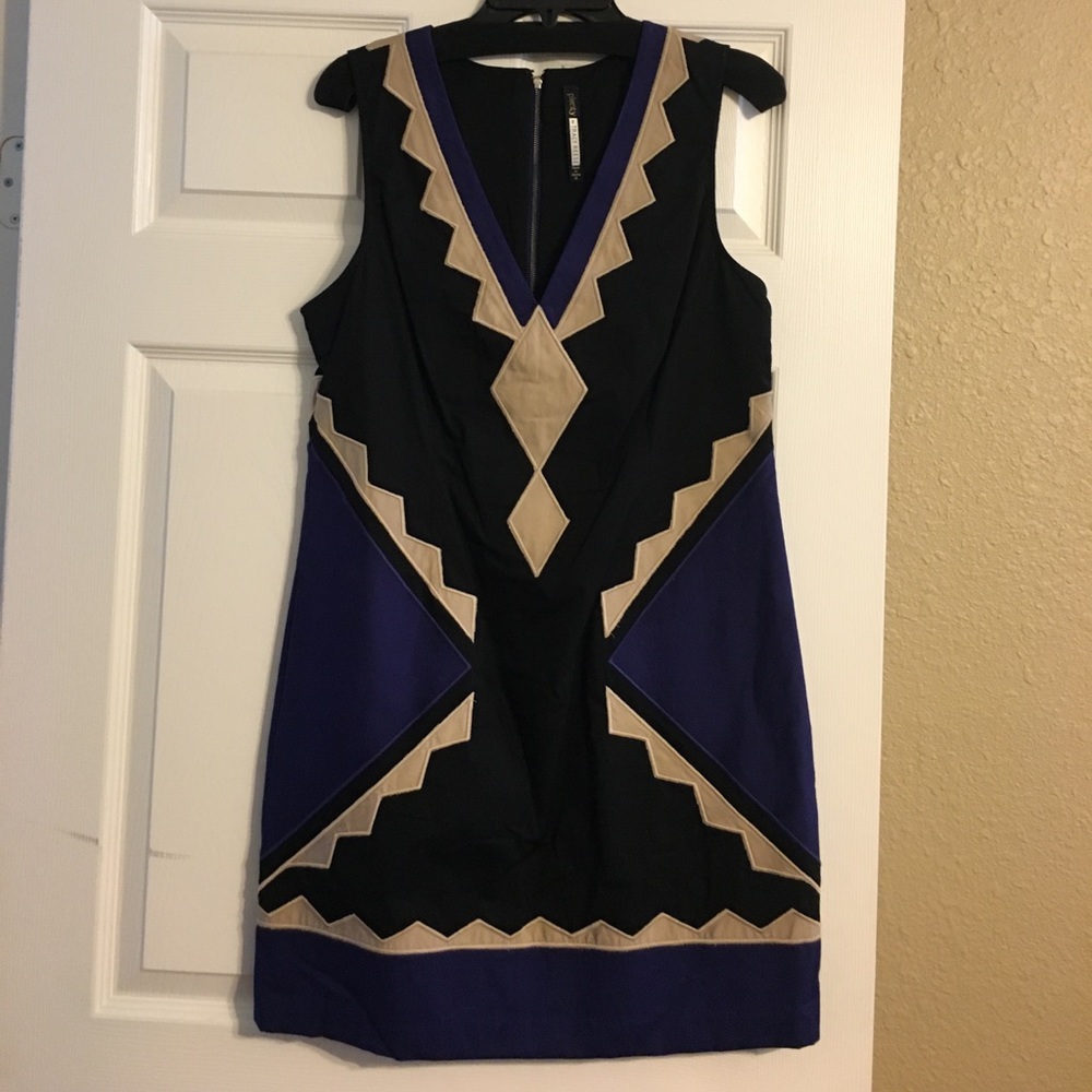 Plenty by Tracy Reese Tri Color Shift Dress
