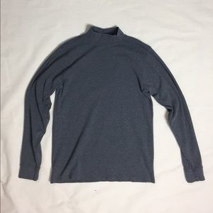 Lands End Long Sleeve mock turtle neck