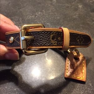 Louis Vuitton Baxter dog collar