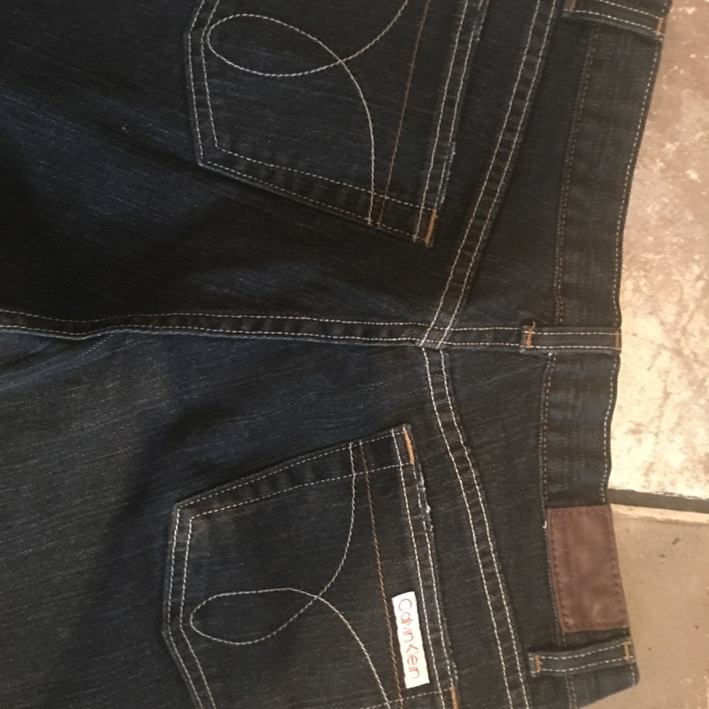 Calvin Klein size 8 boot cut jeans NWOT