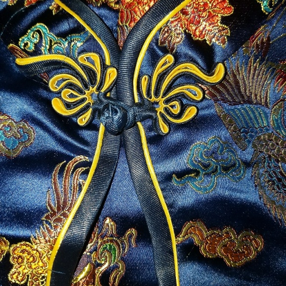 Vintage Long Traditional Cheongsam Dress - Picture 5 of 8