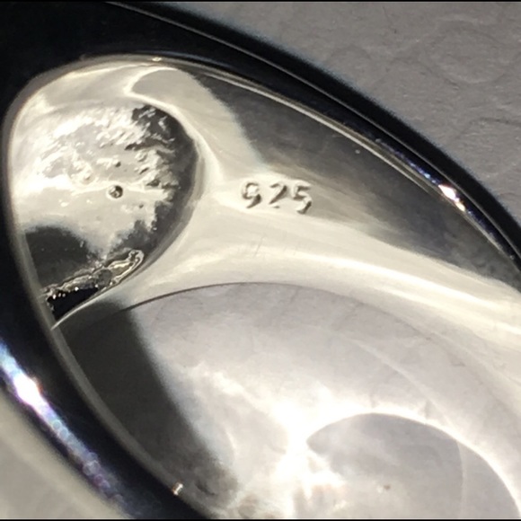 Bold Sterling Silver Thumb Ring - Picture 6 of 6