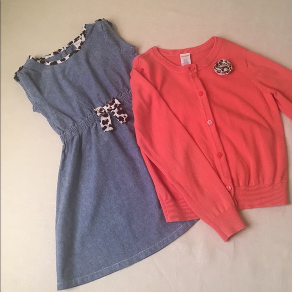 Gymboree Other - Gymboree outfit with leopard print size 6 - 7 EUC