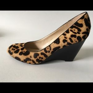 FRANCO SARTO Leopard wedges
