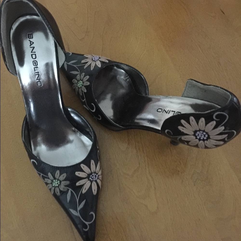Bandolino Floral Heels