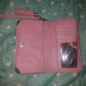 Pink Madison West Wallet