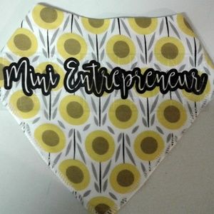 Mini Entrepreneur Baby Bib