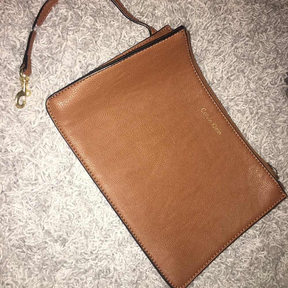 Calvin Klein wristlet or makeup bag