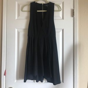 Black baby doll dress