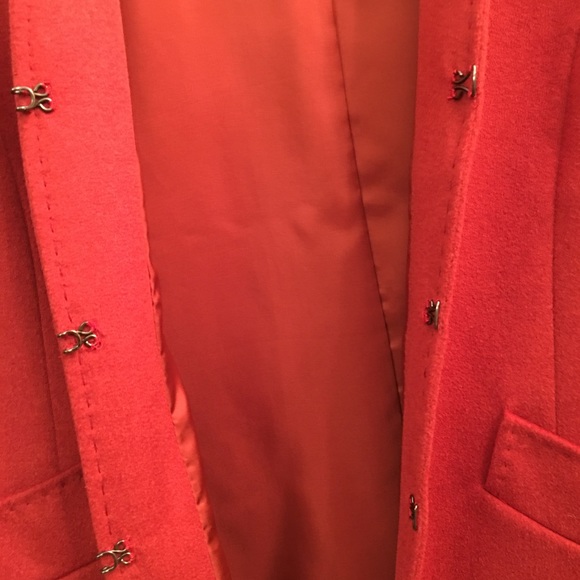 Lafayette 148 red jacket. - Picture 6 of 8