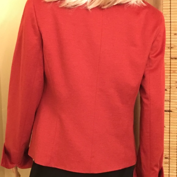 Lafayette 148 red jacket. - Picture 8 of 8