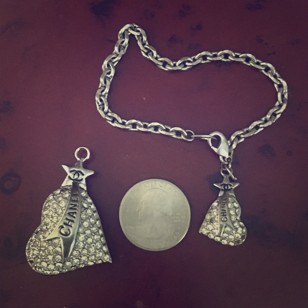 ✨Chanel Charm Pendant & Charm Bracelet!