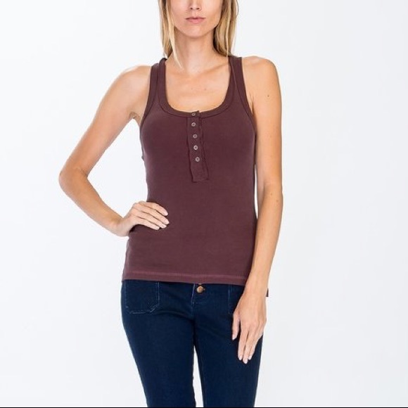 Ribbed Tank Top - Picture 2 of 5