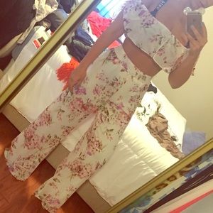 Floral Pants Outfit