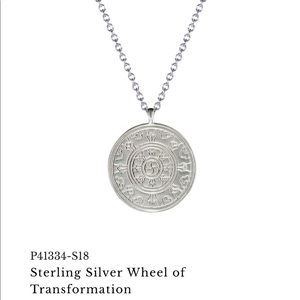 Me & Ro Wheel of Transformation Necklace