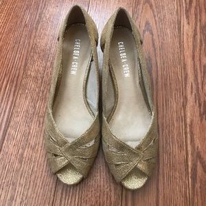 Chelsea crew gold heel