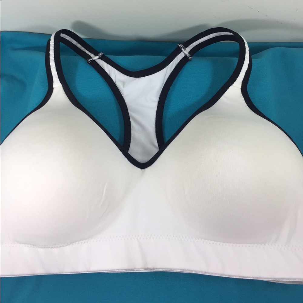 WOMAN Sport bra size Medium white