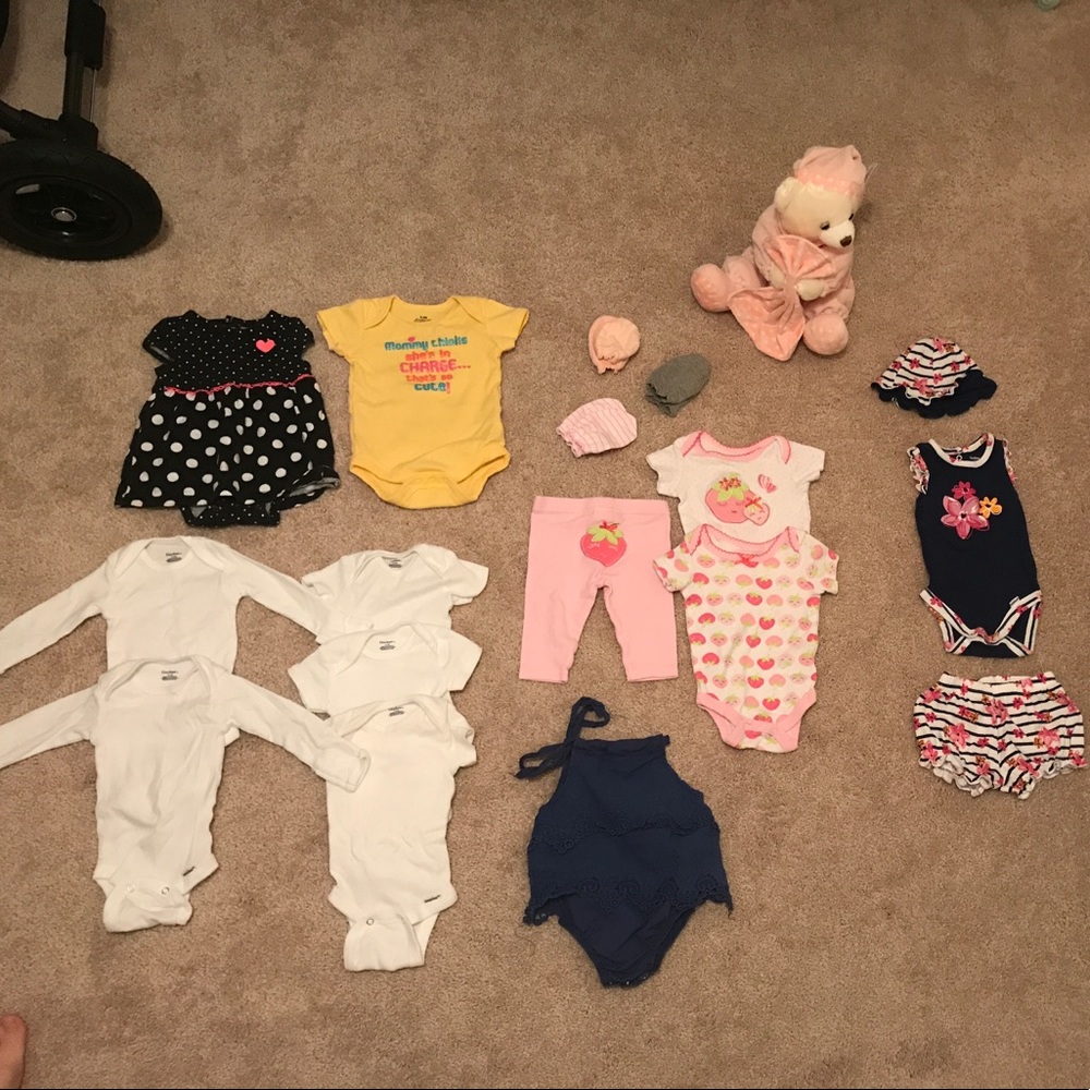 Baby girls clothes lot