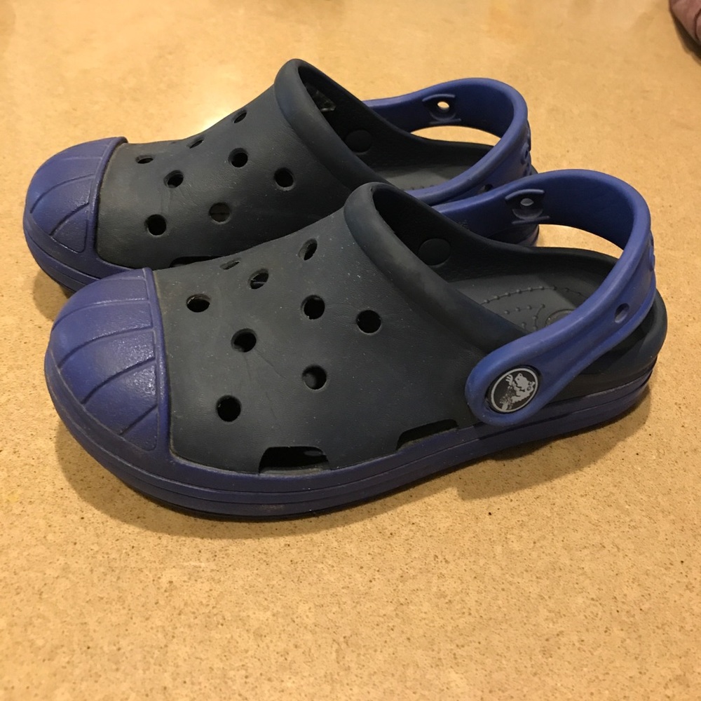 Crocs, size 11 (little boys)