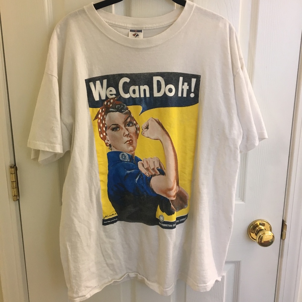 Size XL Rosie the Riveter tshirt