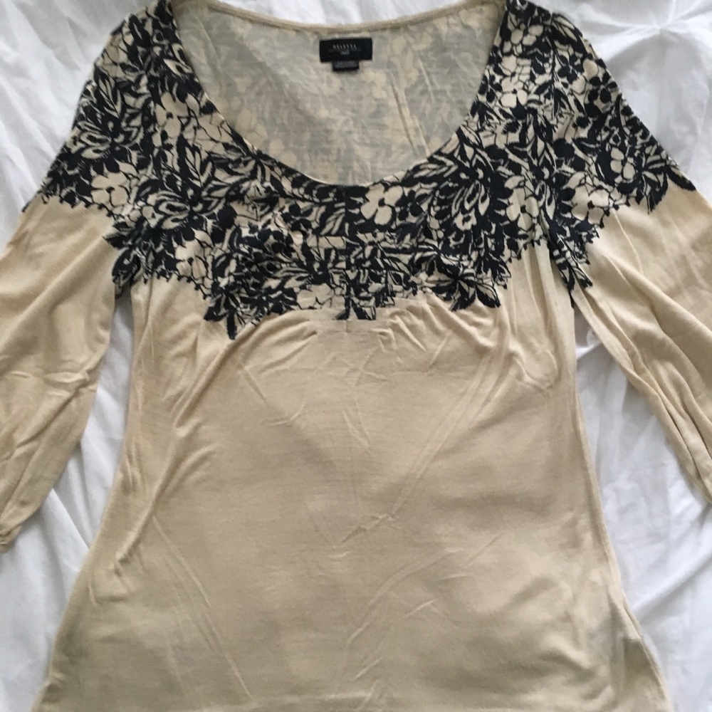 Anthropologie Floral Top