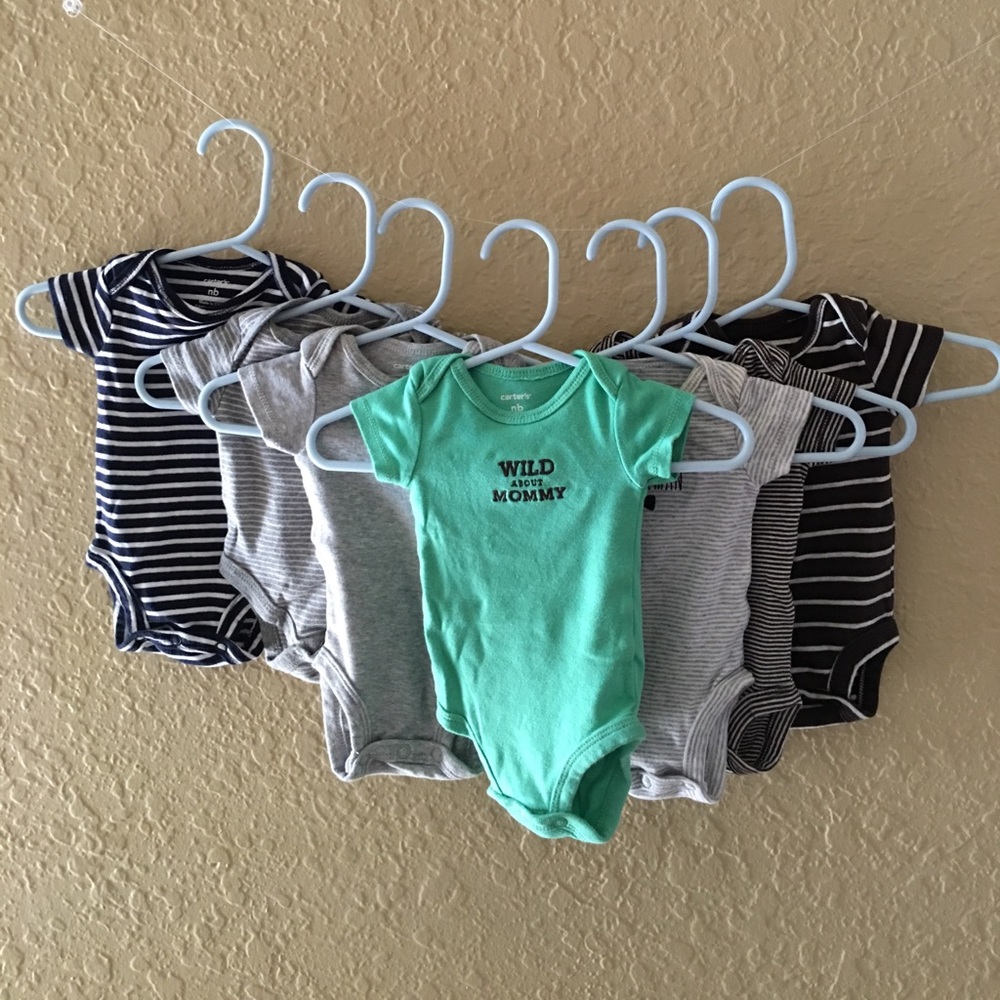 Collection of Newborn Onesies