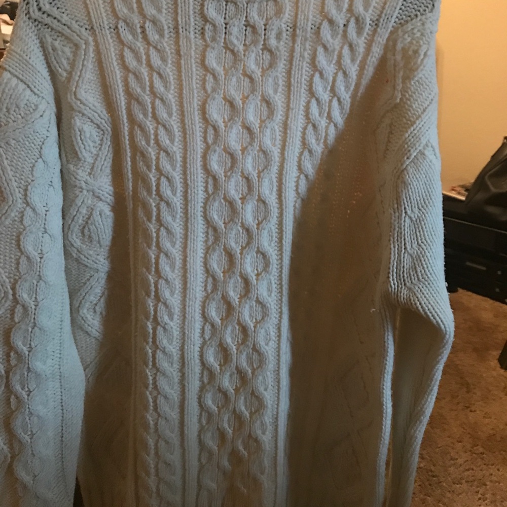 Classic White Sweater
